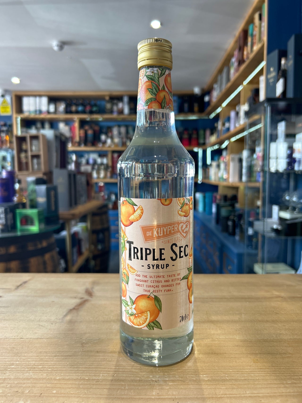 De Kuyper Triple Sec Syrup 70cl