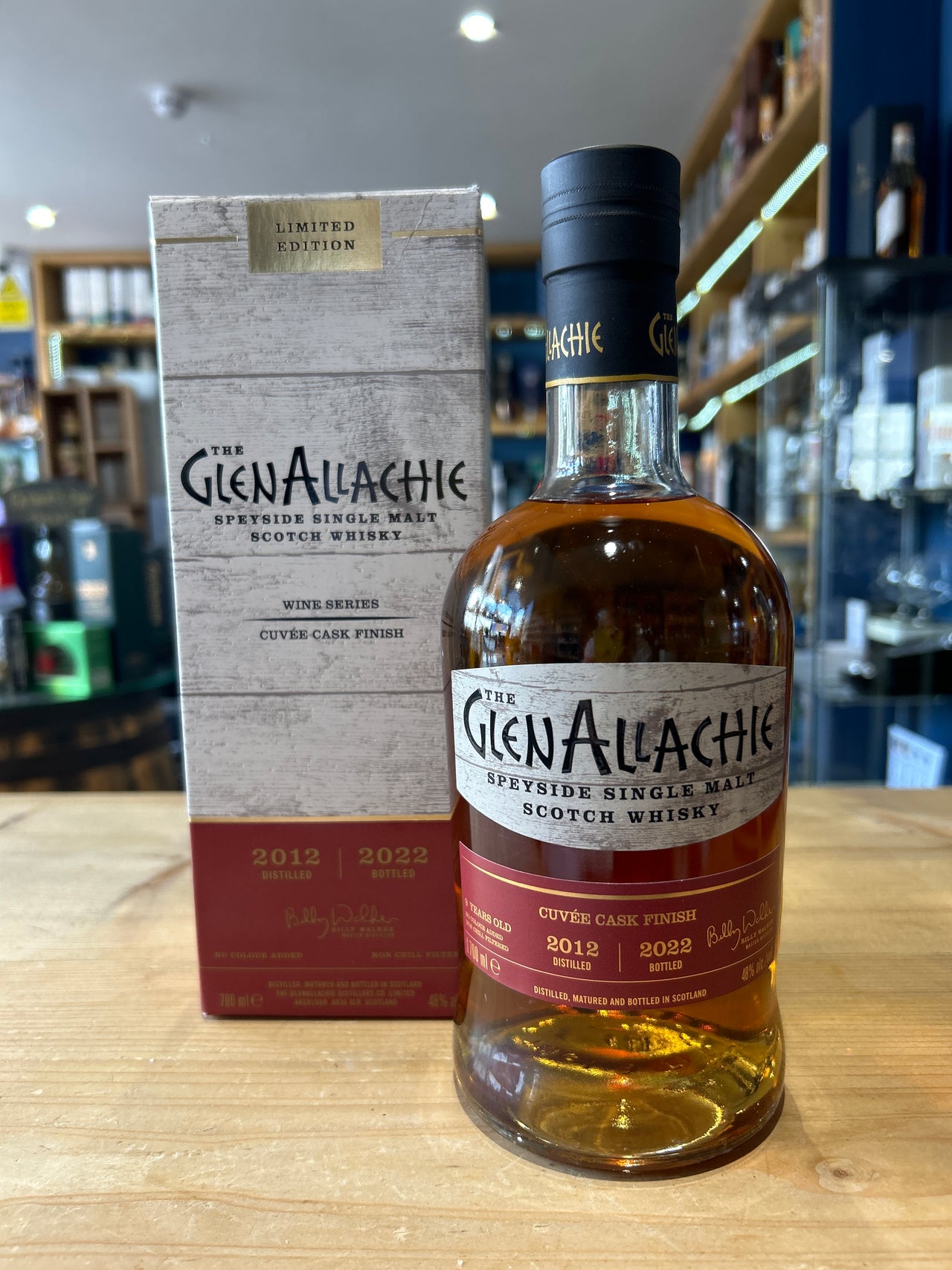 GlenAllachie 9 Year Old 2012 Cuvee Wine Cask Finish 70cl 48%