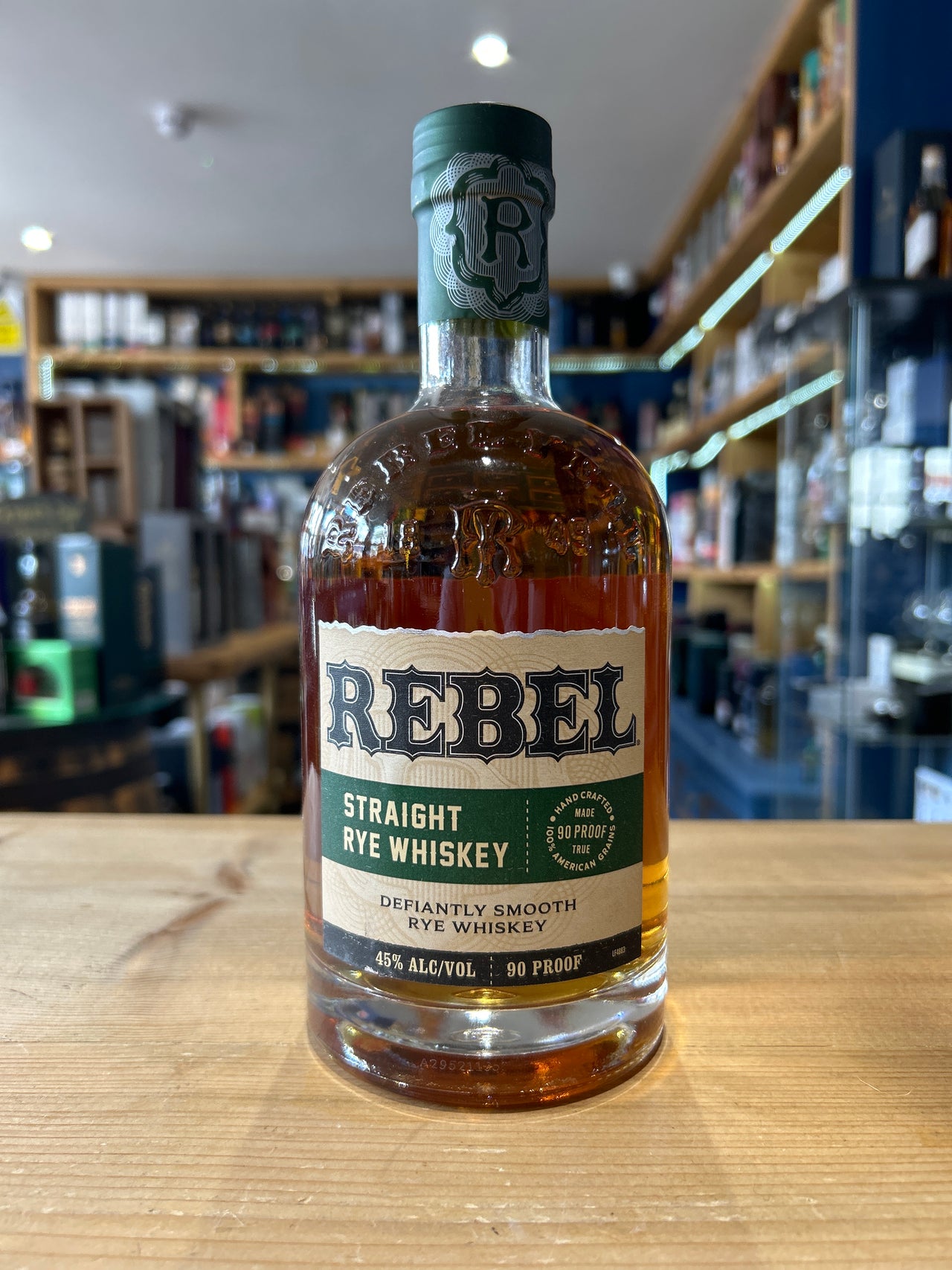 Rebel Straight Rye Whiskey 70cl 45%