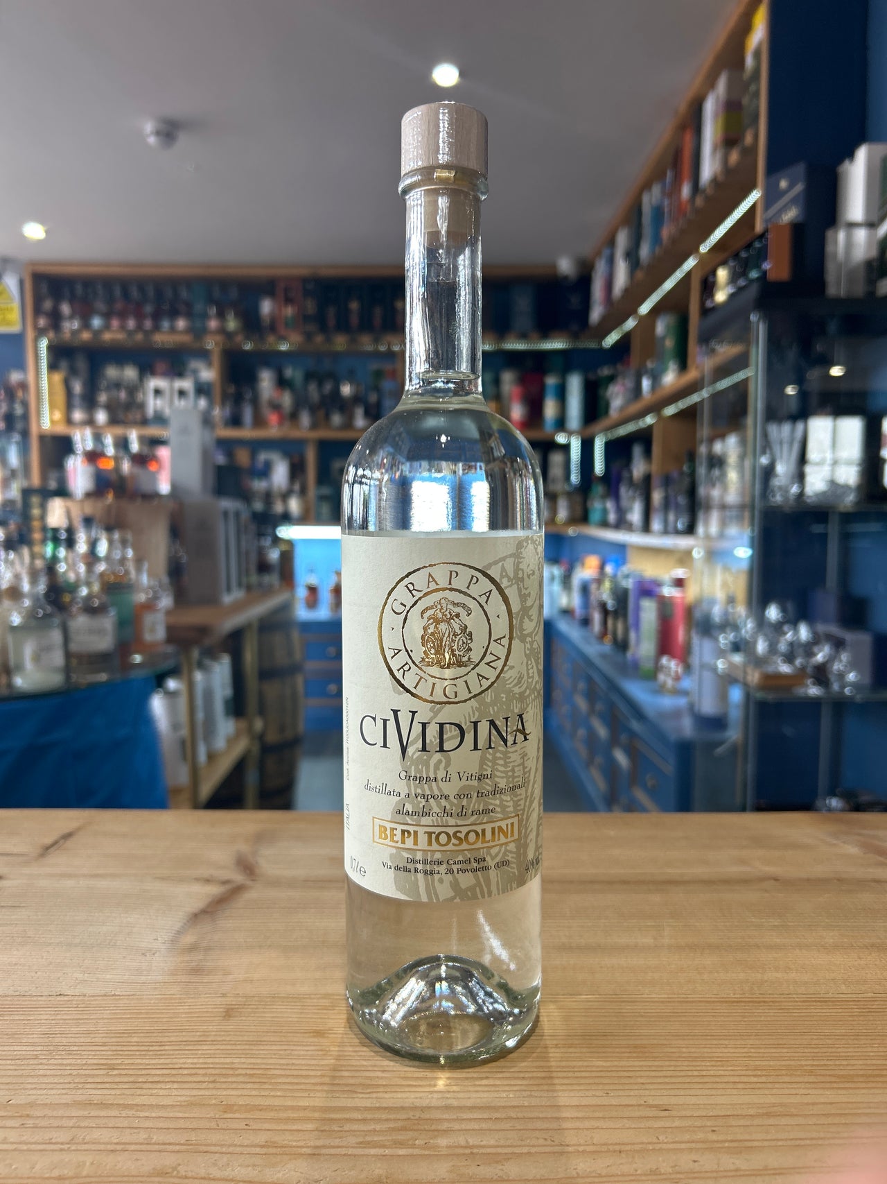 Bepi Tosolini Cividina Grappa 70cl 40%