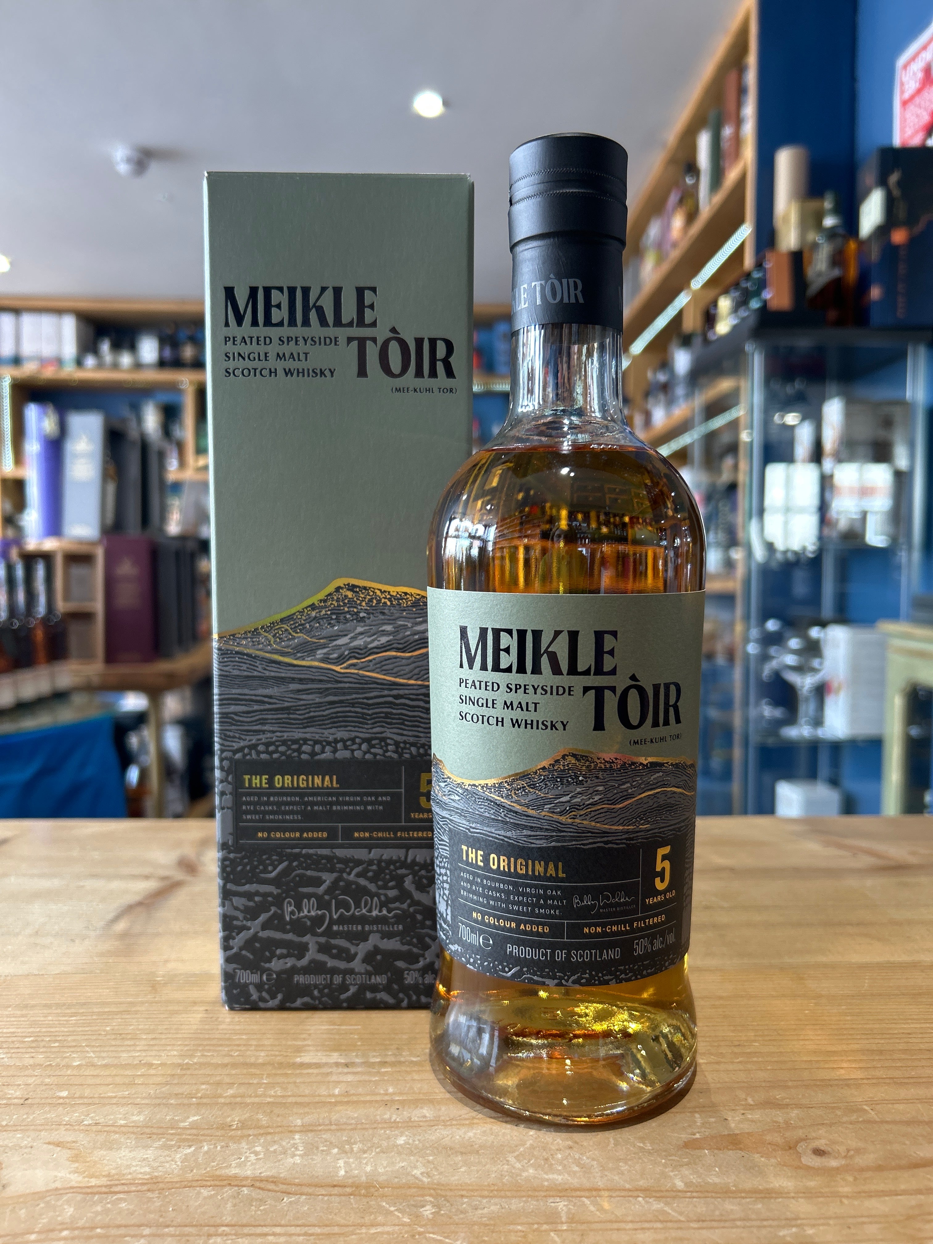 Meikle Toir The Original Aged 5 Years 70cl 50%