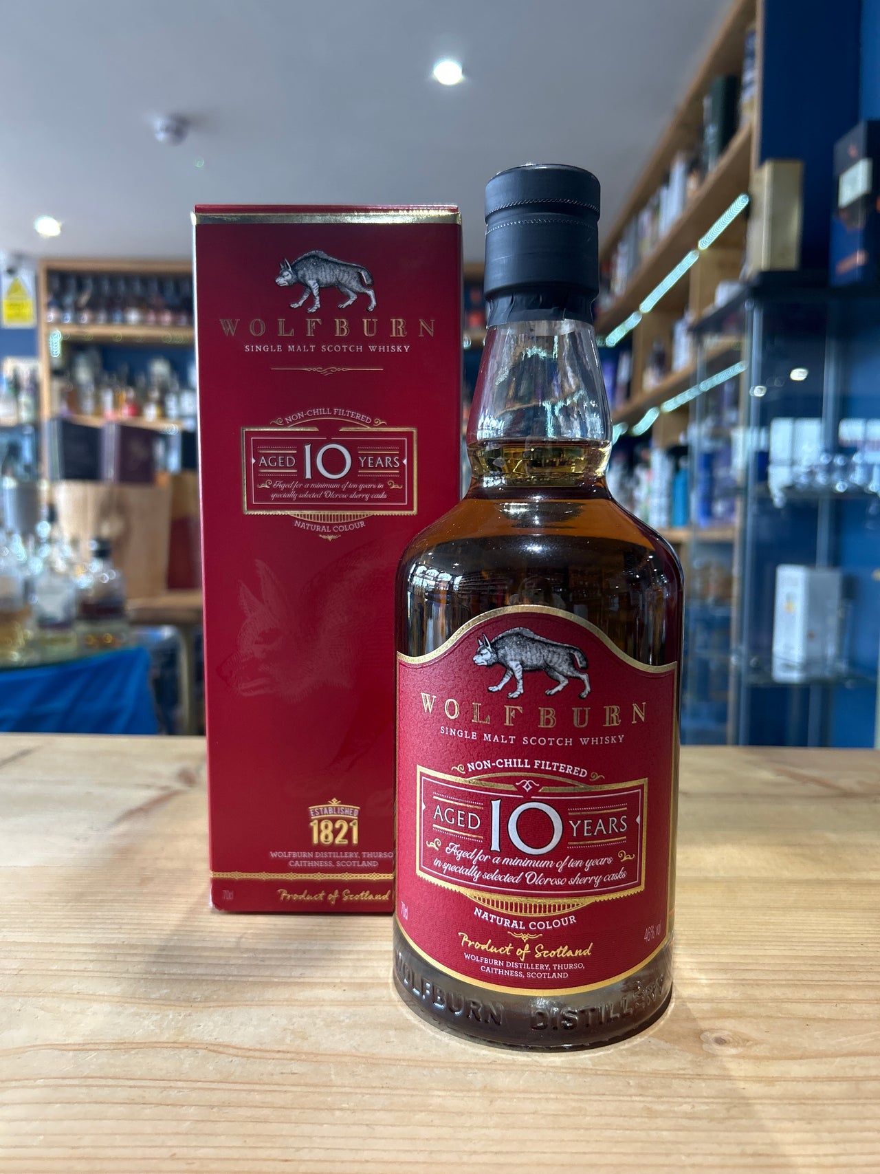 Wolfburn 10 year old  70cl 46%