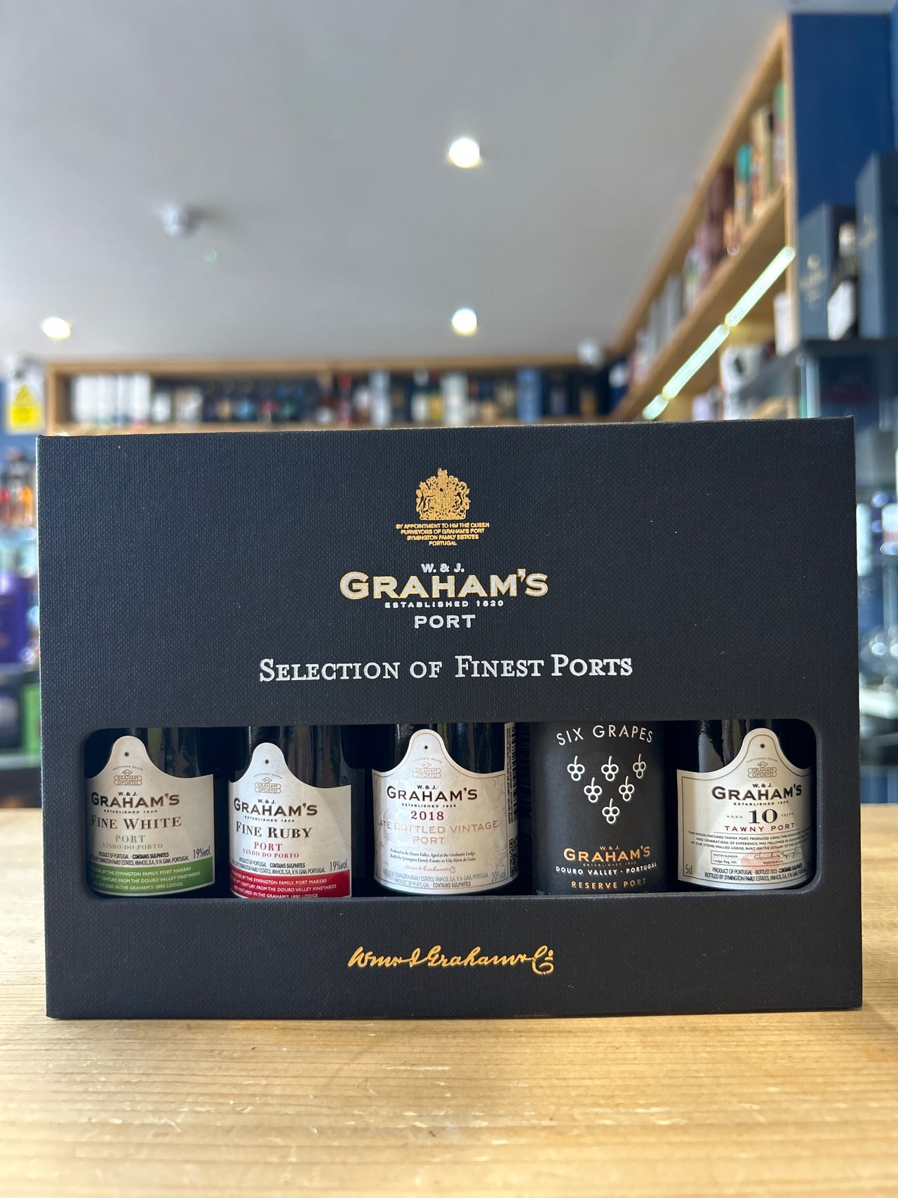 Graham's Selection of Finest Ports 5 x 5cl