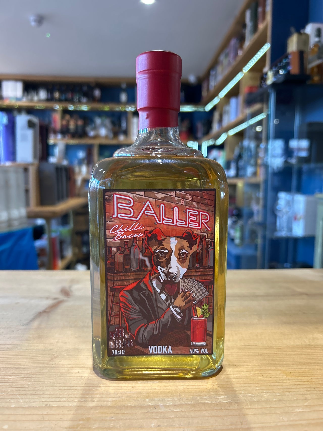 Baller Chilli Bacon Vodka 70cl 40%