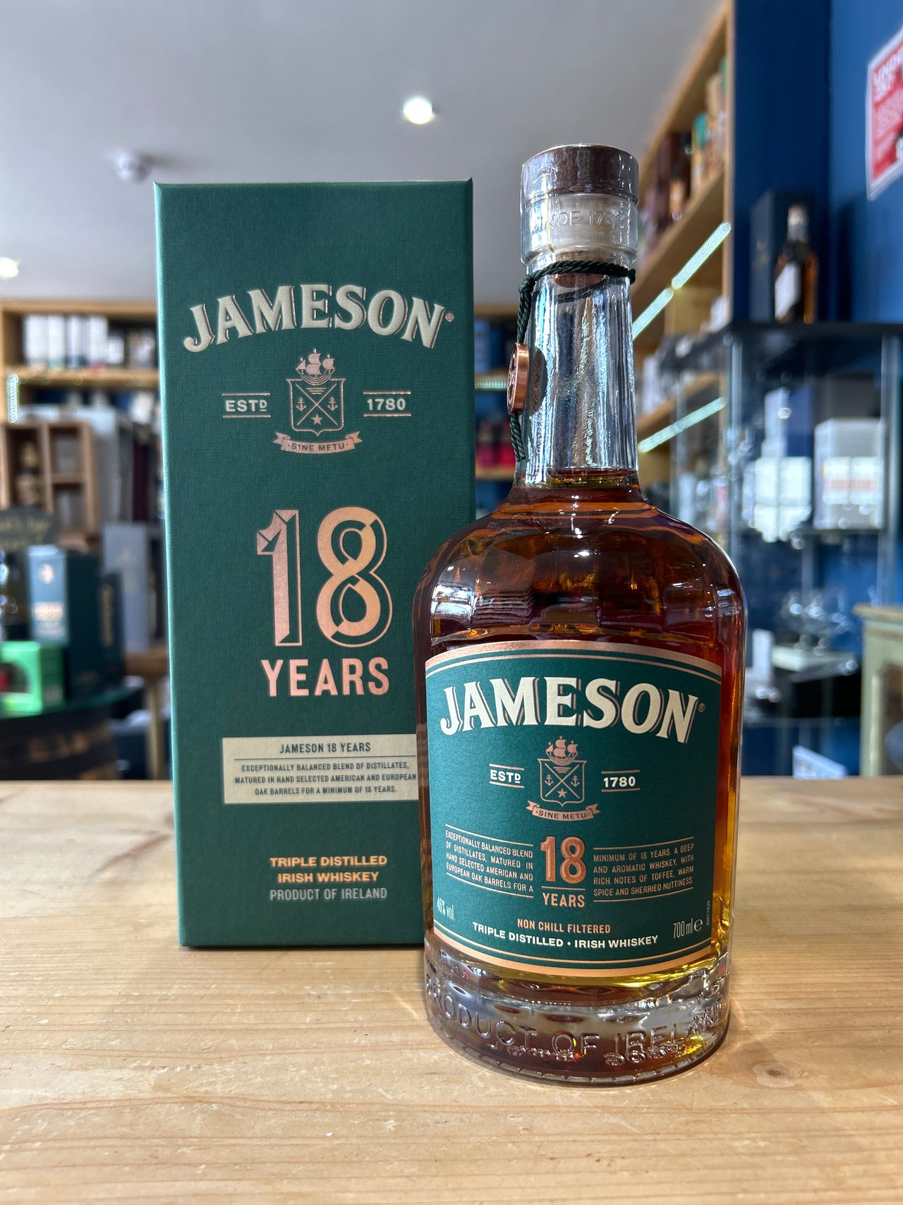 Jameson Aged 18 Years 70cl 46%