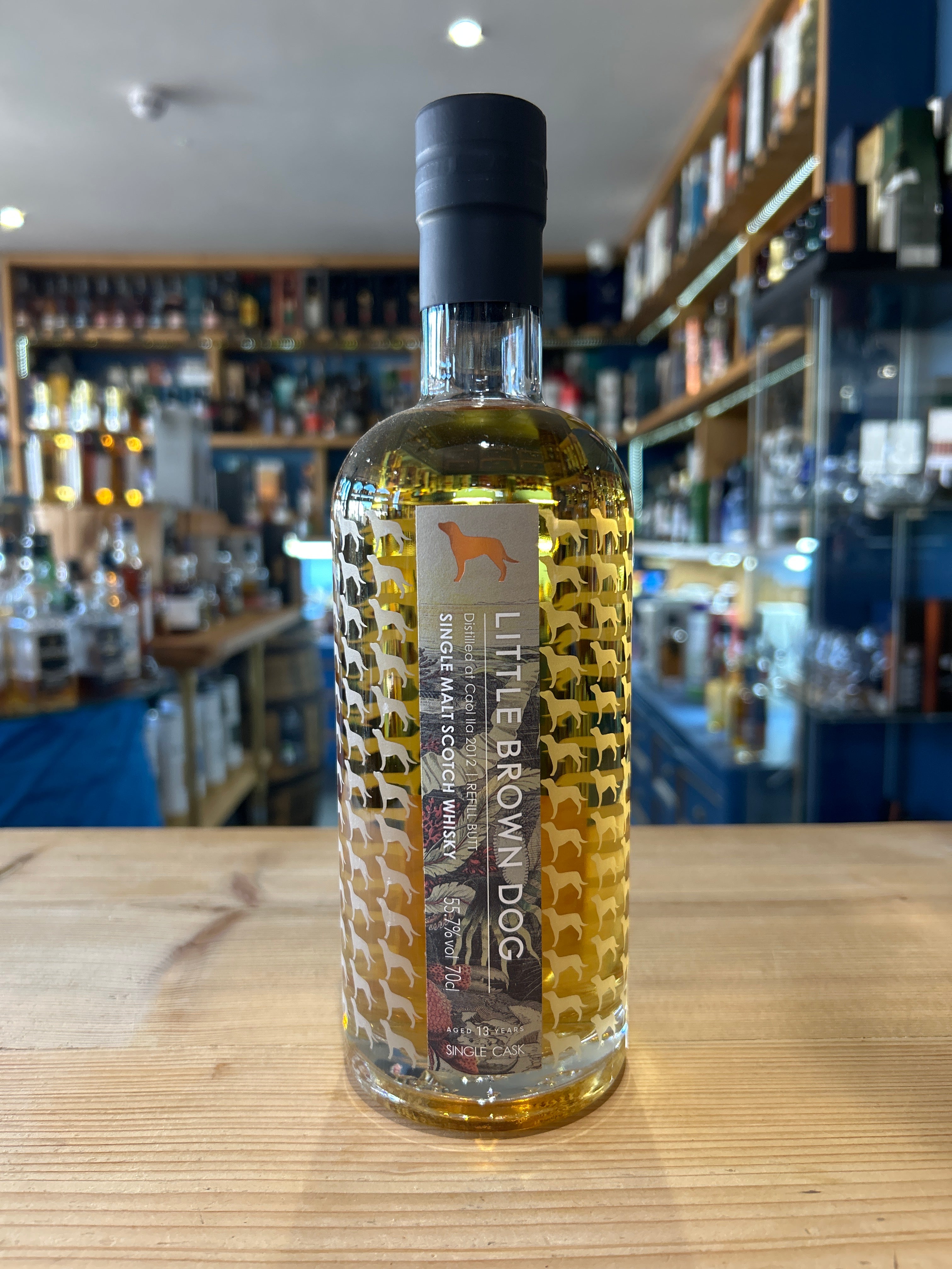 Little Brown Dog Caol Ila 2012 Aged 13 Years 55.7%