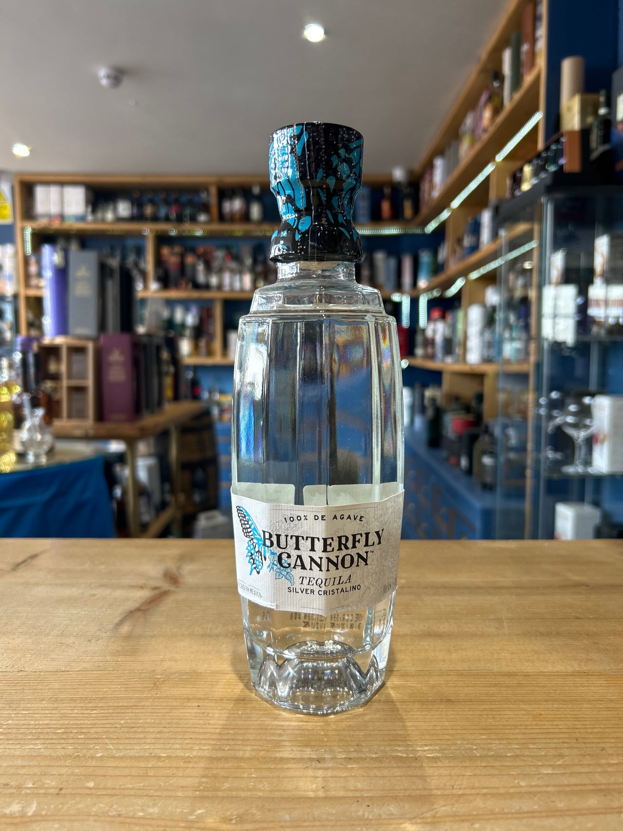 Butterfly Cannon Cristalino Silver Tequila 50cl 40%