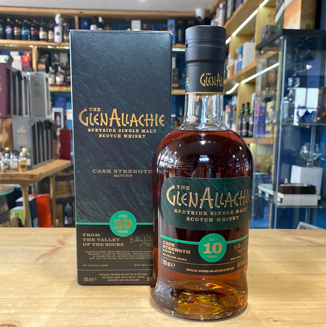 GlenAllachie 10 Year Old Cask Strength Batch 9 70cl 58.1%