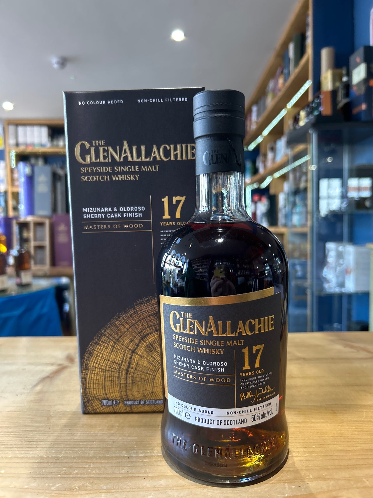 GlenAllachie 17 year old Mizunara & Oloroso Sherry Cask Finish 70cl 50%