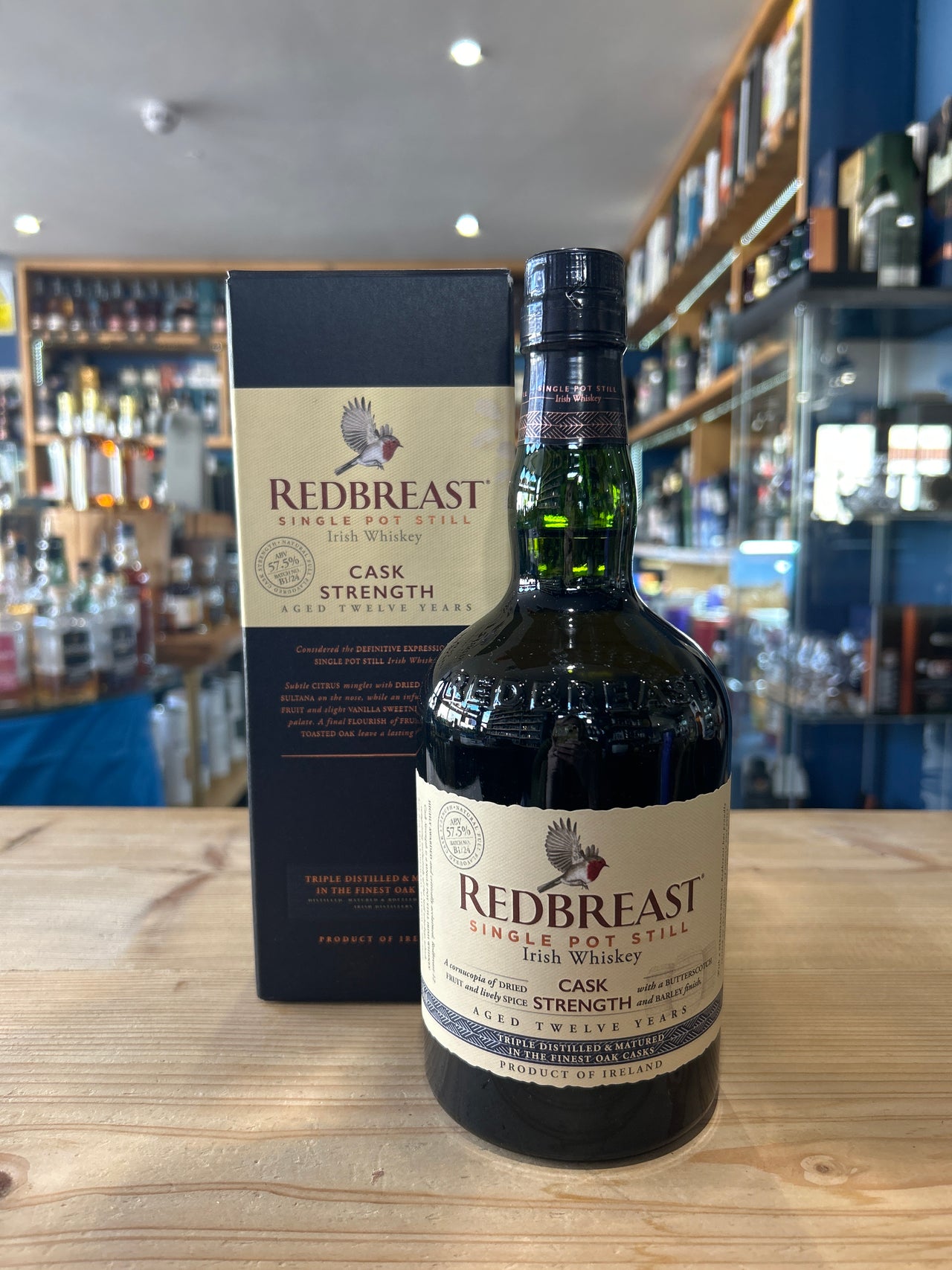 Redbreast Aged 12 Years Cask Strength 70cl 57.5% Batch No. B1/24