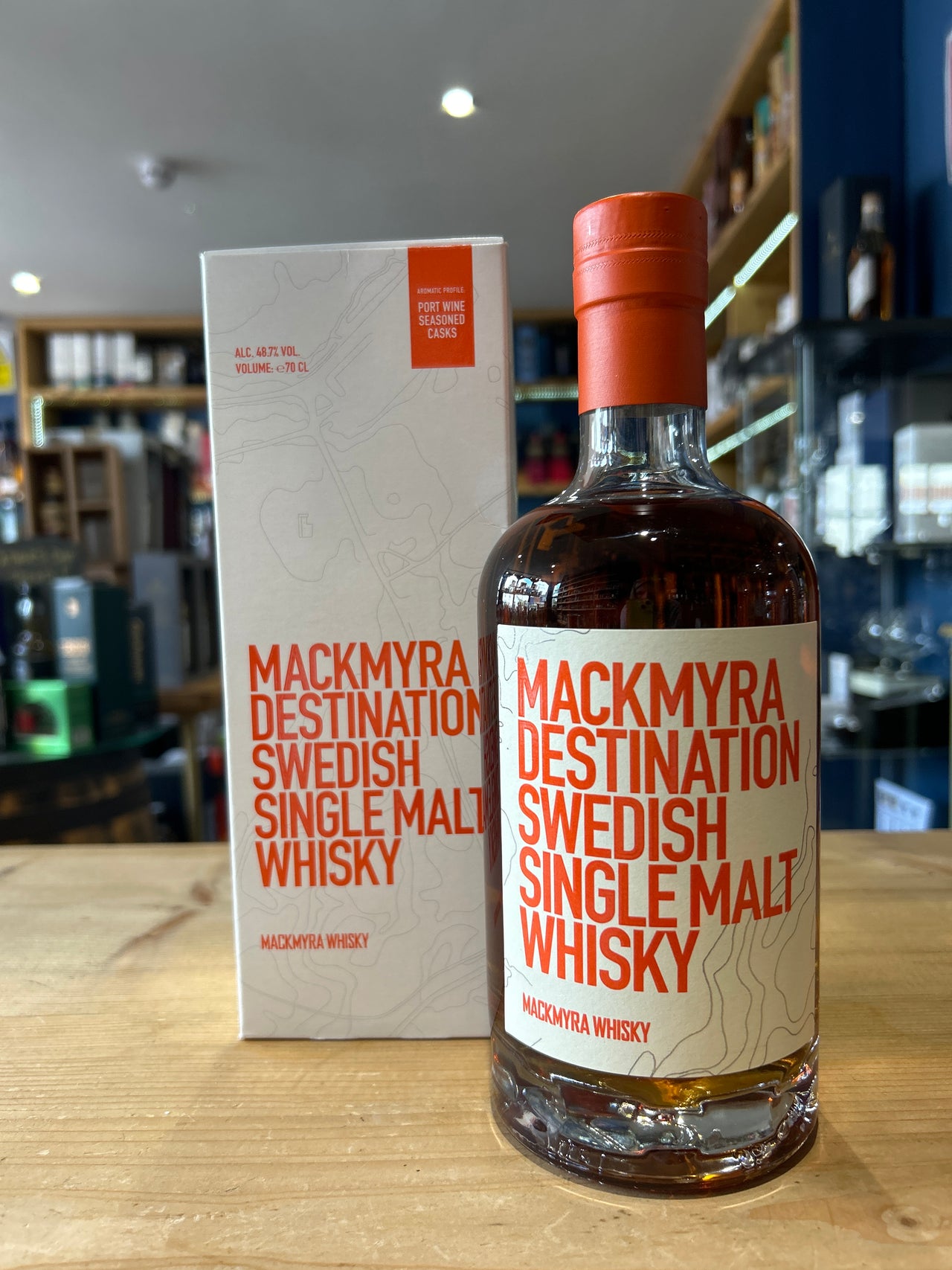 Mackmyra Destination Swedish Single Malt Whisky 70cl 48.7%