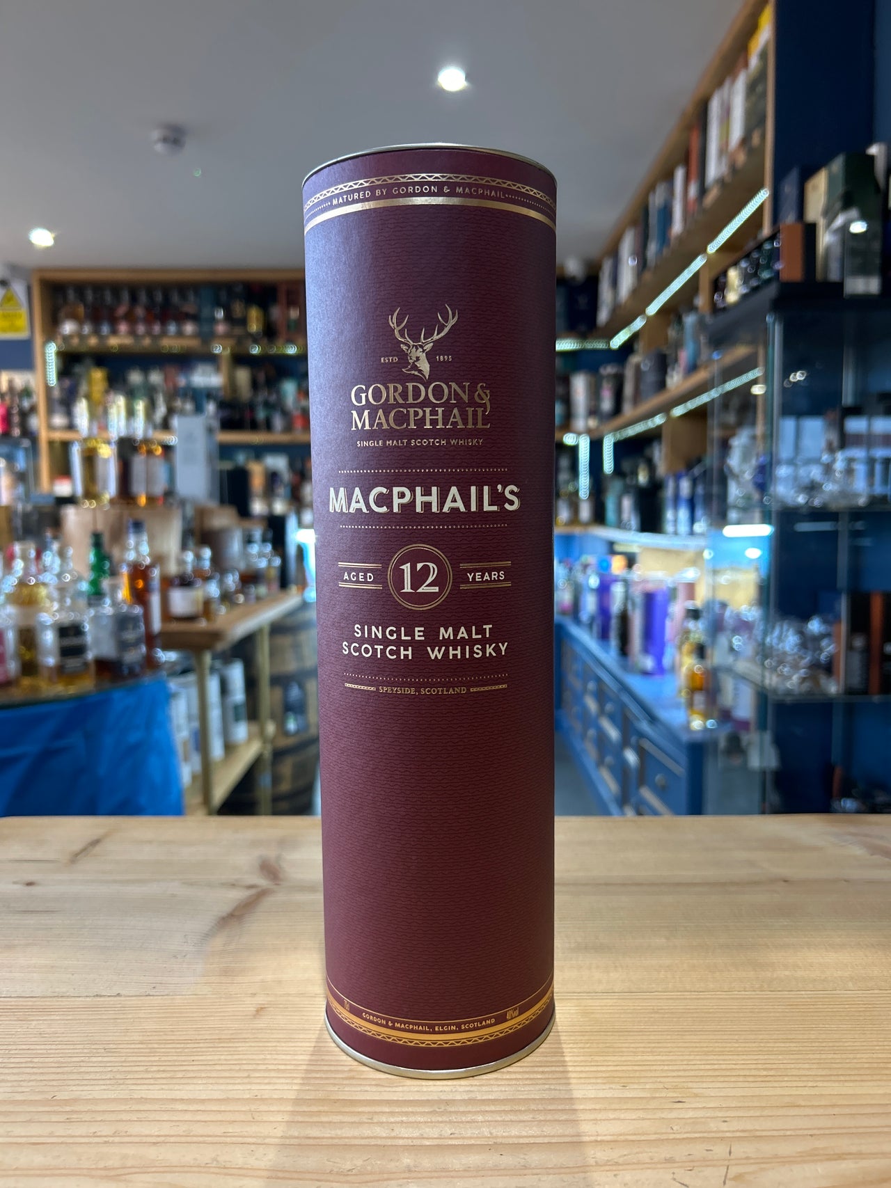 MacPhail's Aged 12 Years Speyside Single Malt Whisky 70cl 40% (Gordon & MacPhail)
