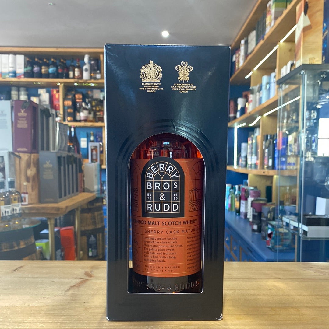 Berry Bros & Rudd Sherry Cask Matured The Classis Range 70cl 44.2%