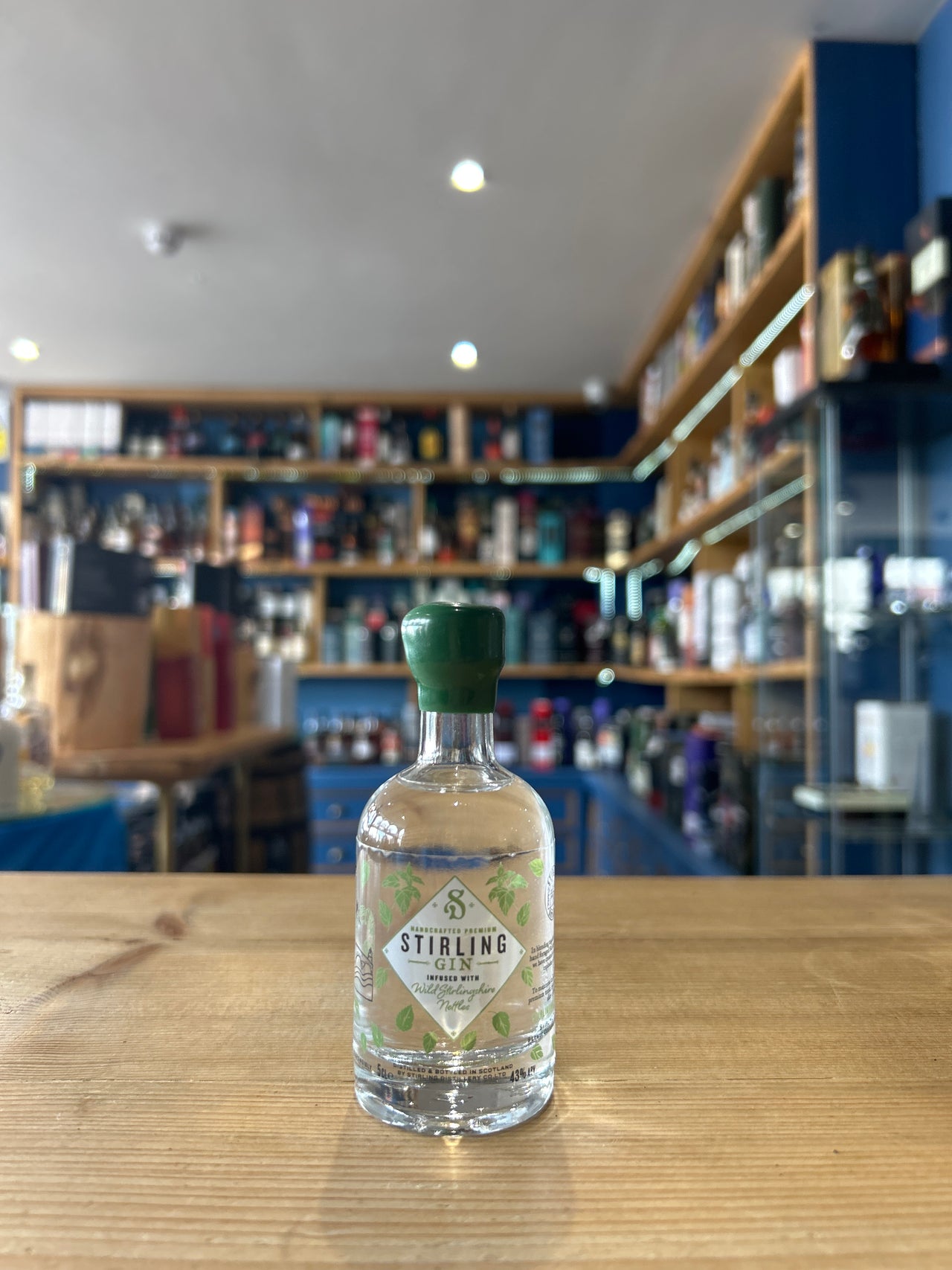 Stirling Gin Infused with wild Stirlingshire nettles 5cl 43%