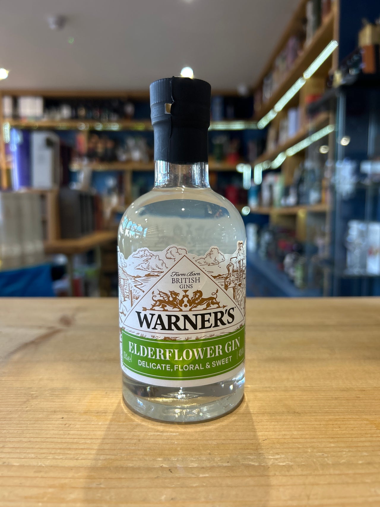 Warner's Elderflower Gin 20cl 40%