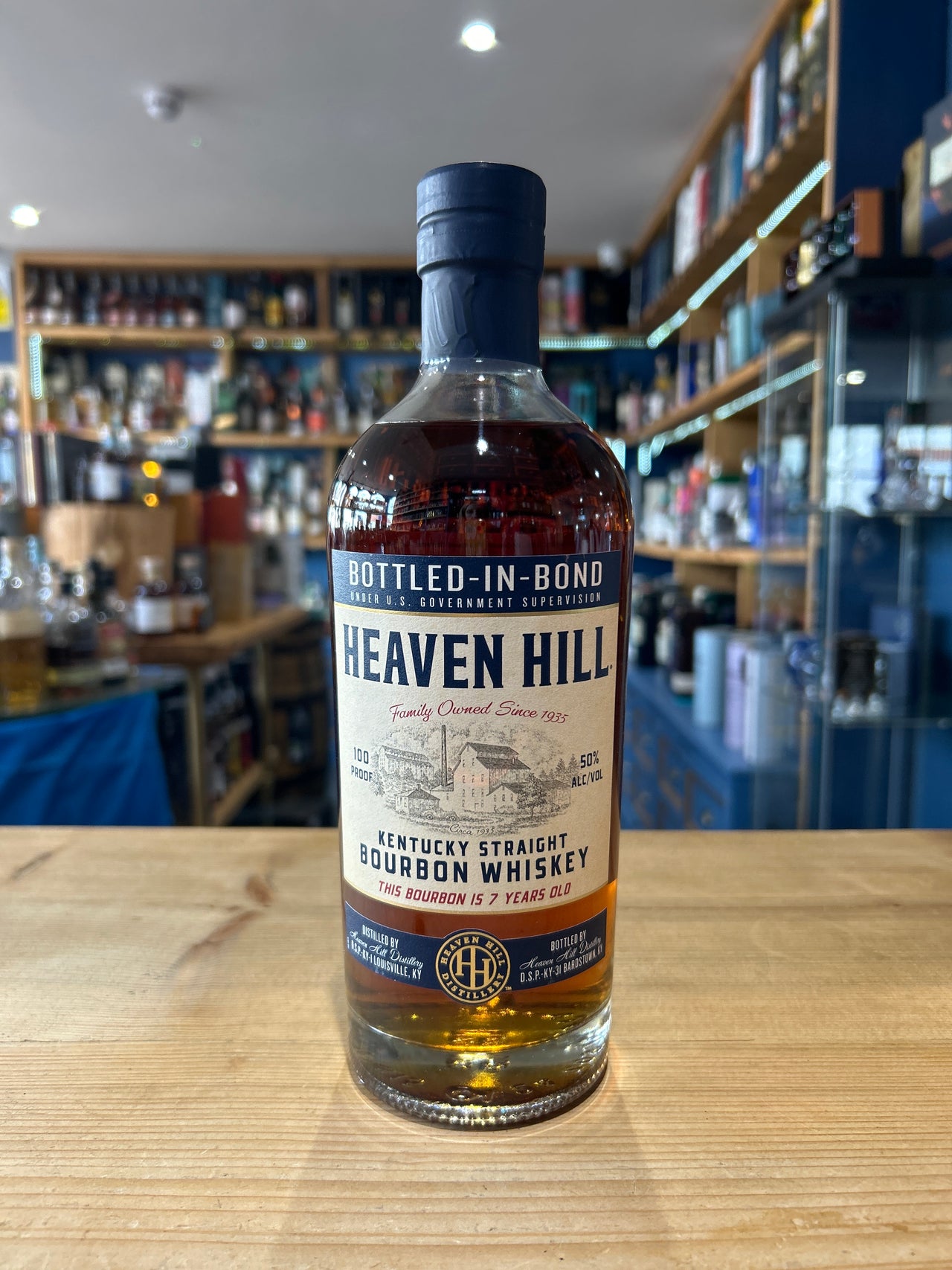 Heaven Hill 7 Year Old Bourbon Bottled in Bond 70cl 50%