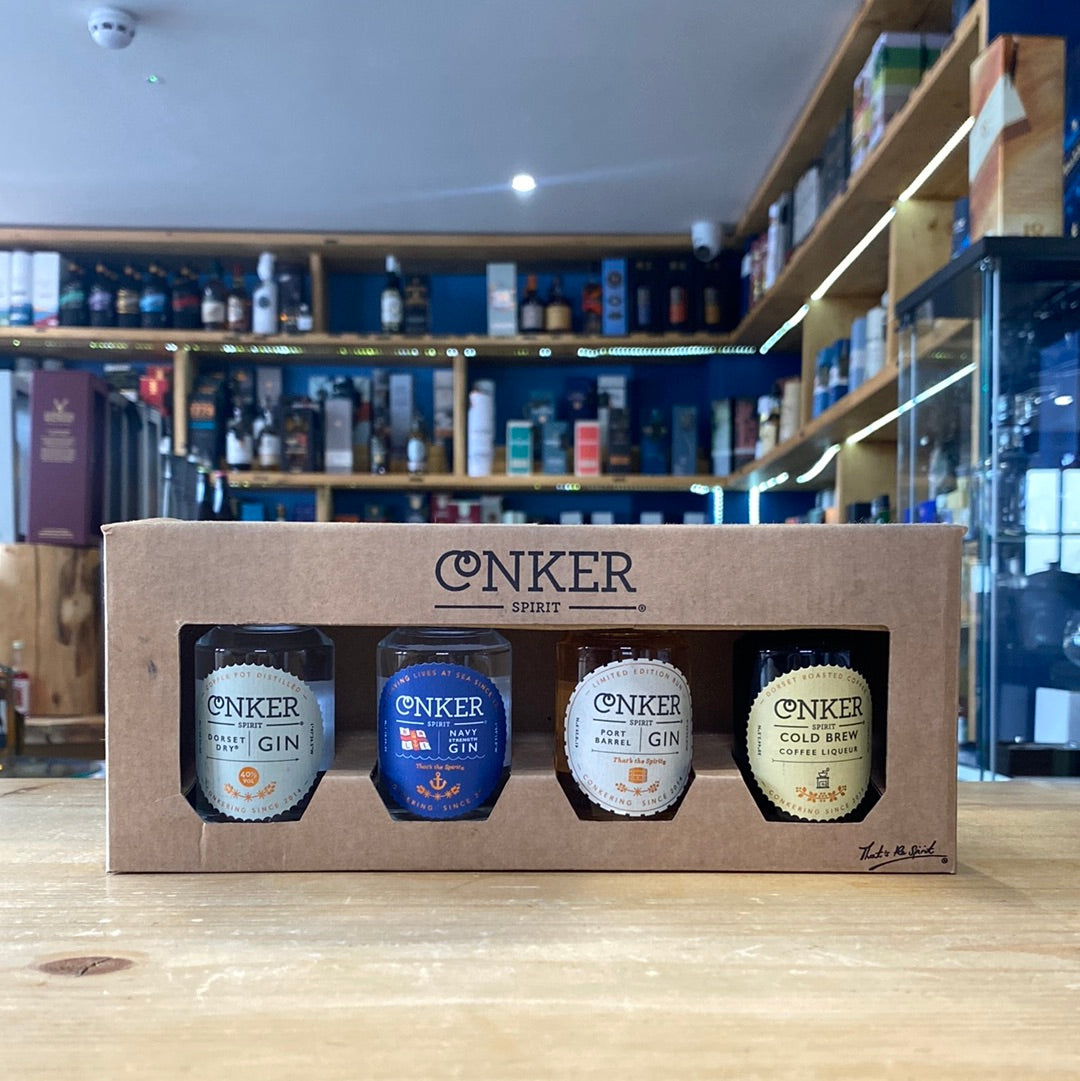 Conker Spirit Gift Set 4 x 5cl