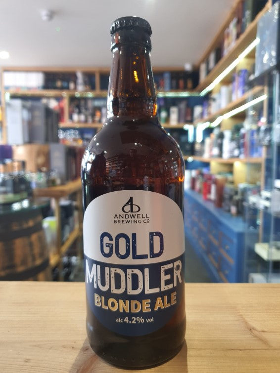 Andwell Brewing Co. Gold Muddler 500ml 4.2%