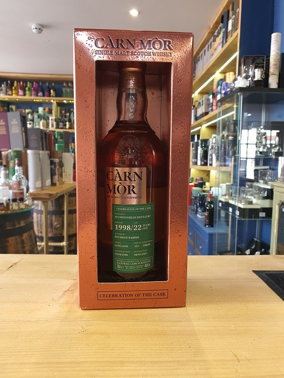 Carn Mor – Celebration of the Cask, Auchentoshan 22 Year Old 1998 (Cask 100696) 48.6% 70cl