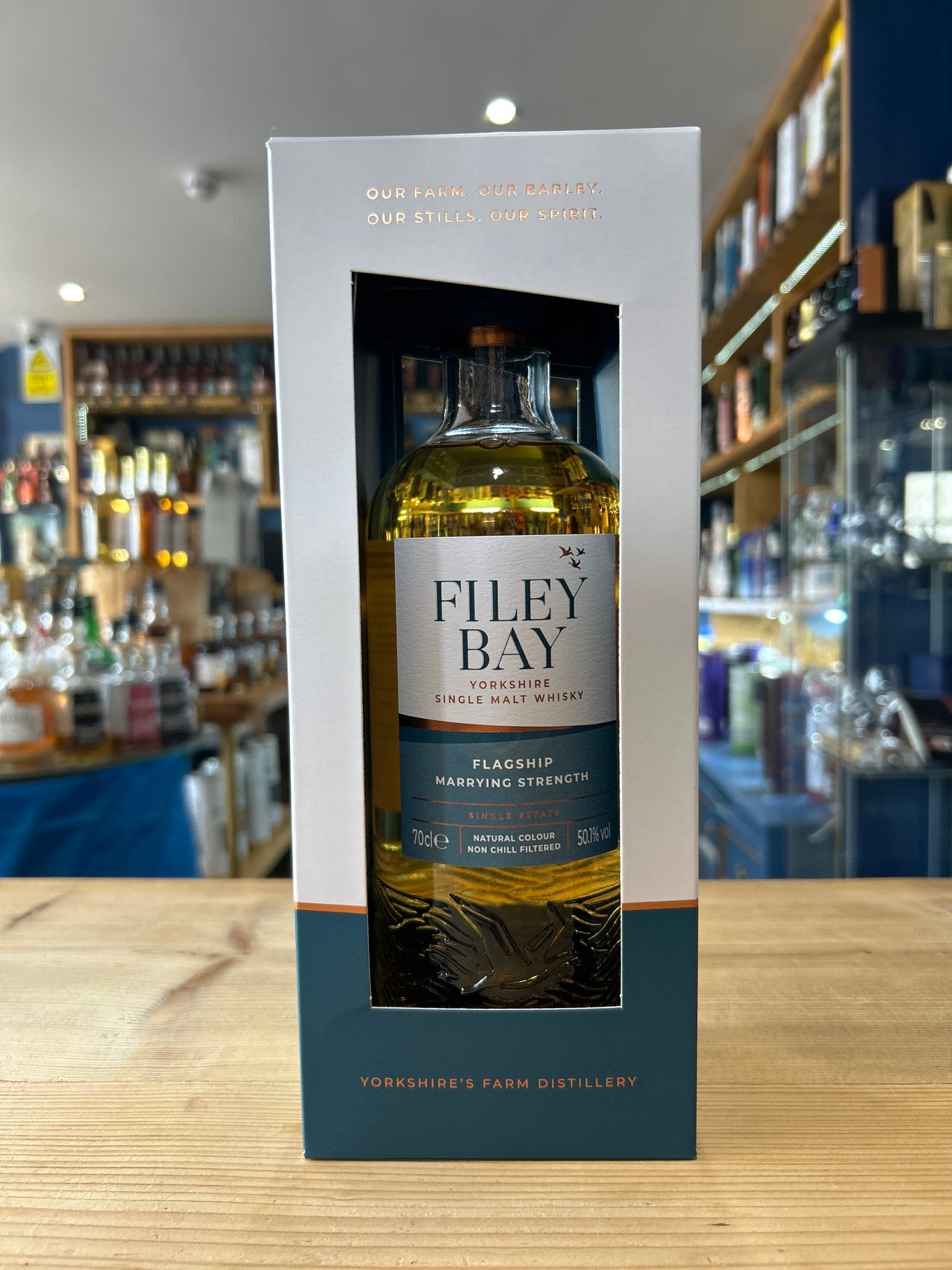 Filey Bay Flagship Marrying Strength 70cl 50.1%