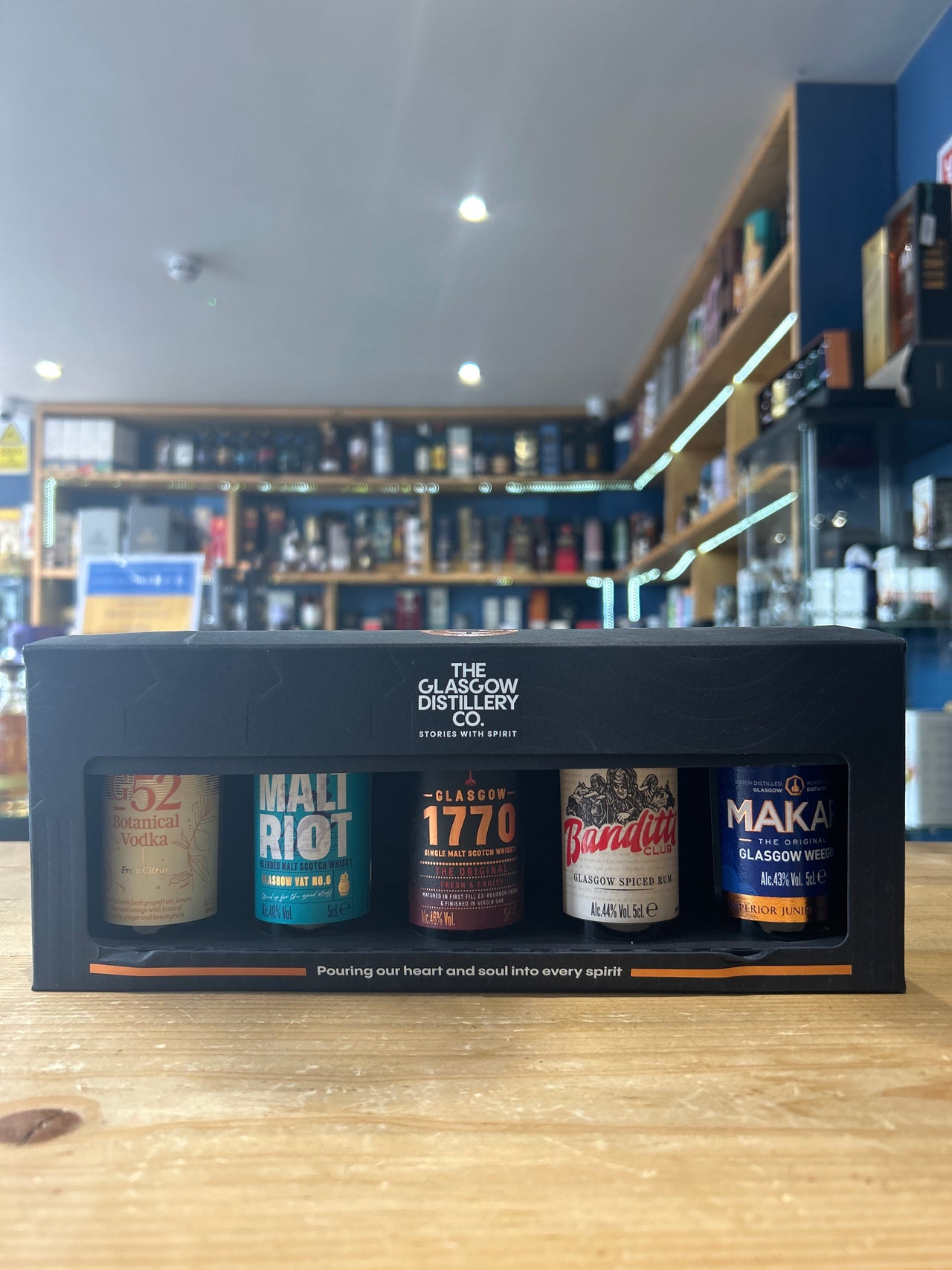 The Glasgow Distillery Co. Gift Set 5 x 5cl