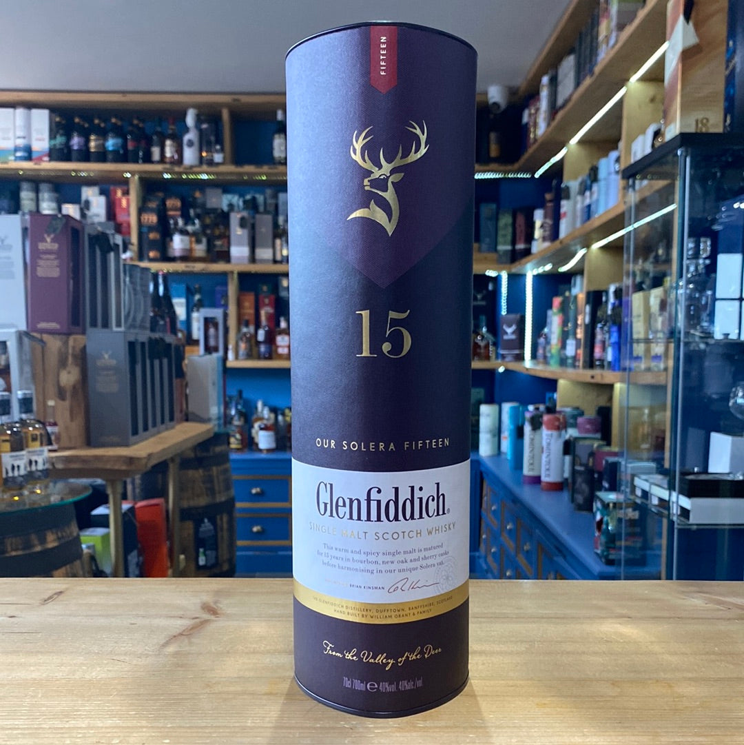 Glenfiddich 15 Year Old Solera 70cl 40%