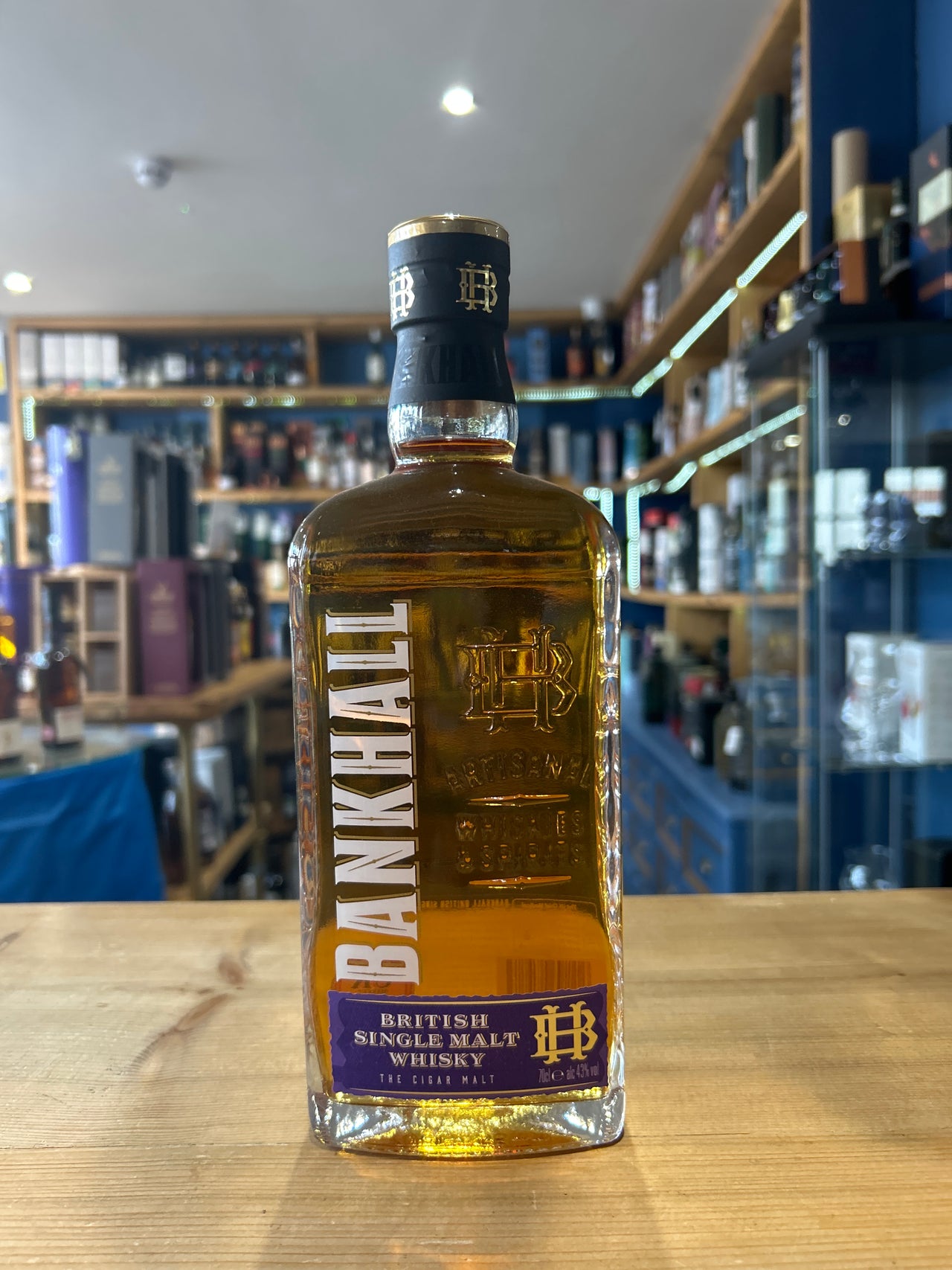 Bankhall British Single Malt Whisky The Cigar Malt 70cl 43%