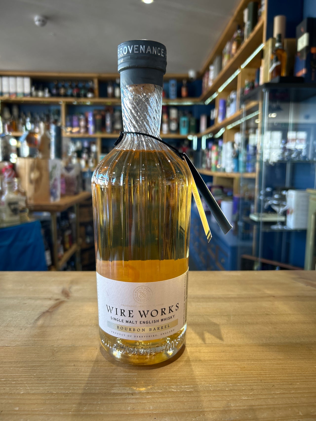 Wire Works Bourbon Barrel Finish Single Malt English Whisky 70cl 53.4%