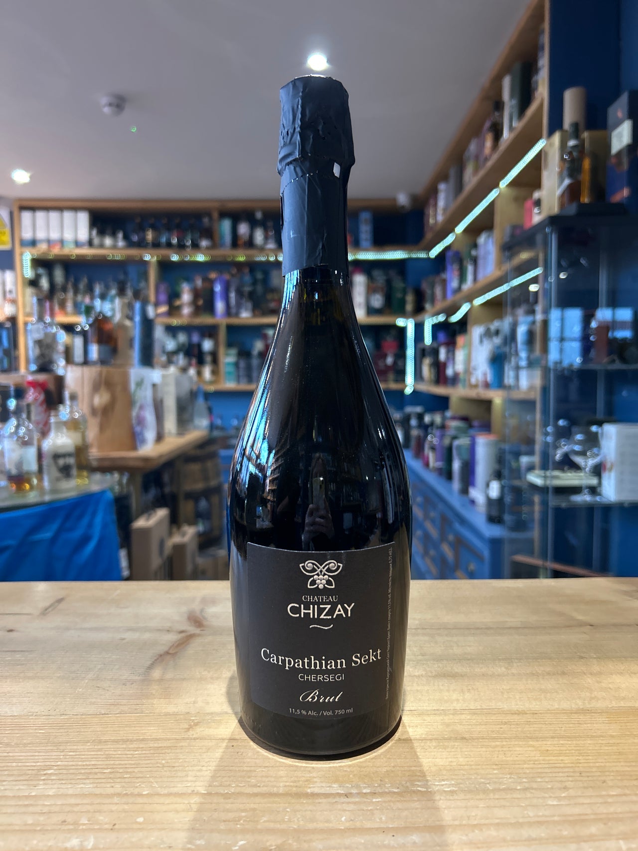 Chateau Chizay Carpathian Sekt Chersegi Brut 2024 Sparling Wine 75cl 11.5%