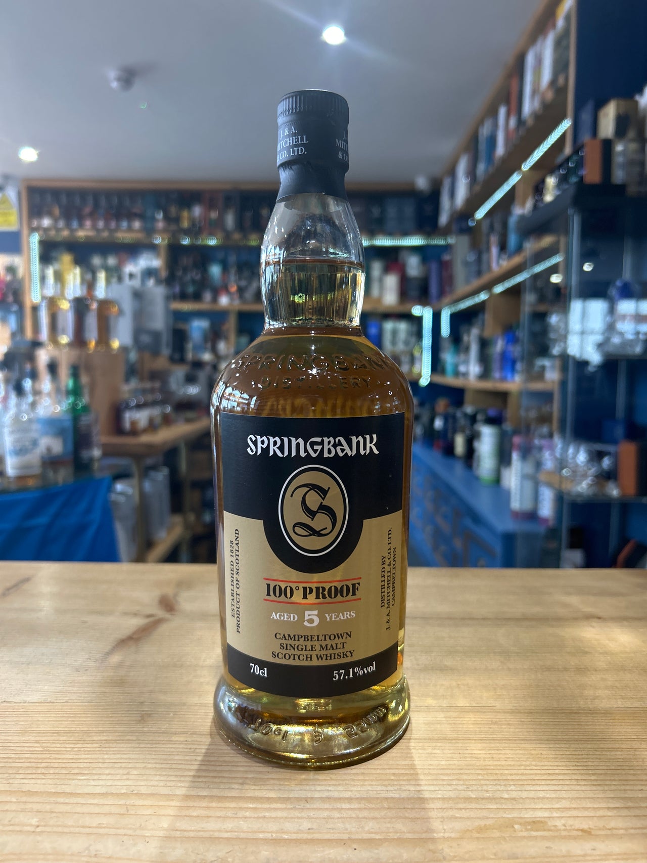 Springbank 100 Proof Aged 5 Years 70cl 57.1%
