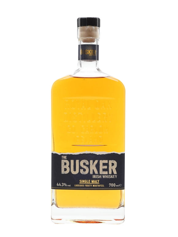 Busker Single Malt Irish Whiskey 70cl 44.3%