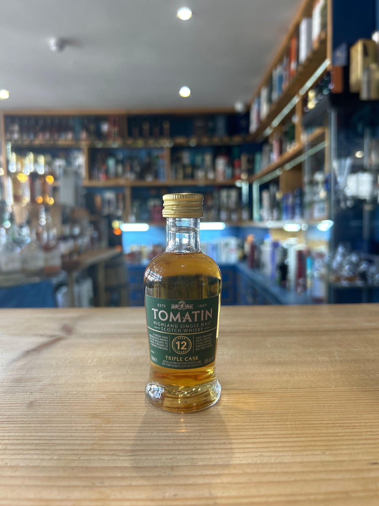 Tomatin 12 Year Old Triple Cask 5cl 43%
