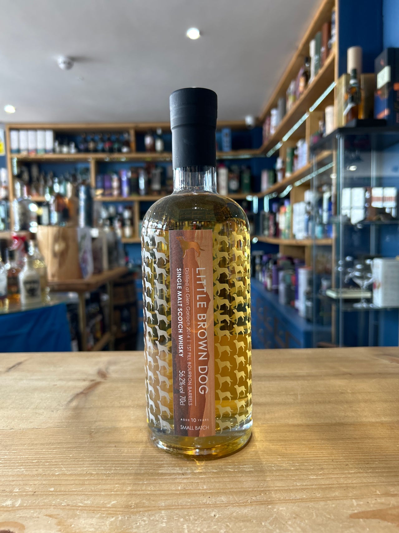 Little Brown Dog Glen Garioch 2014 1st Fill Bourbon Barrel 70cl 56.2%