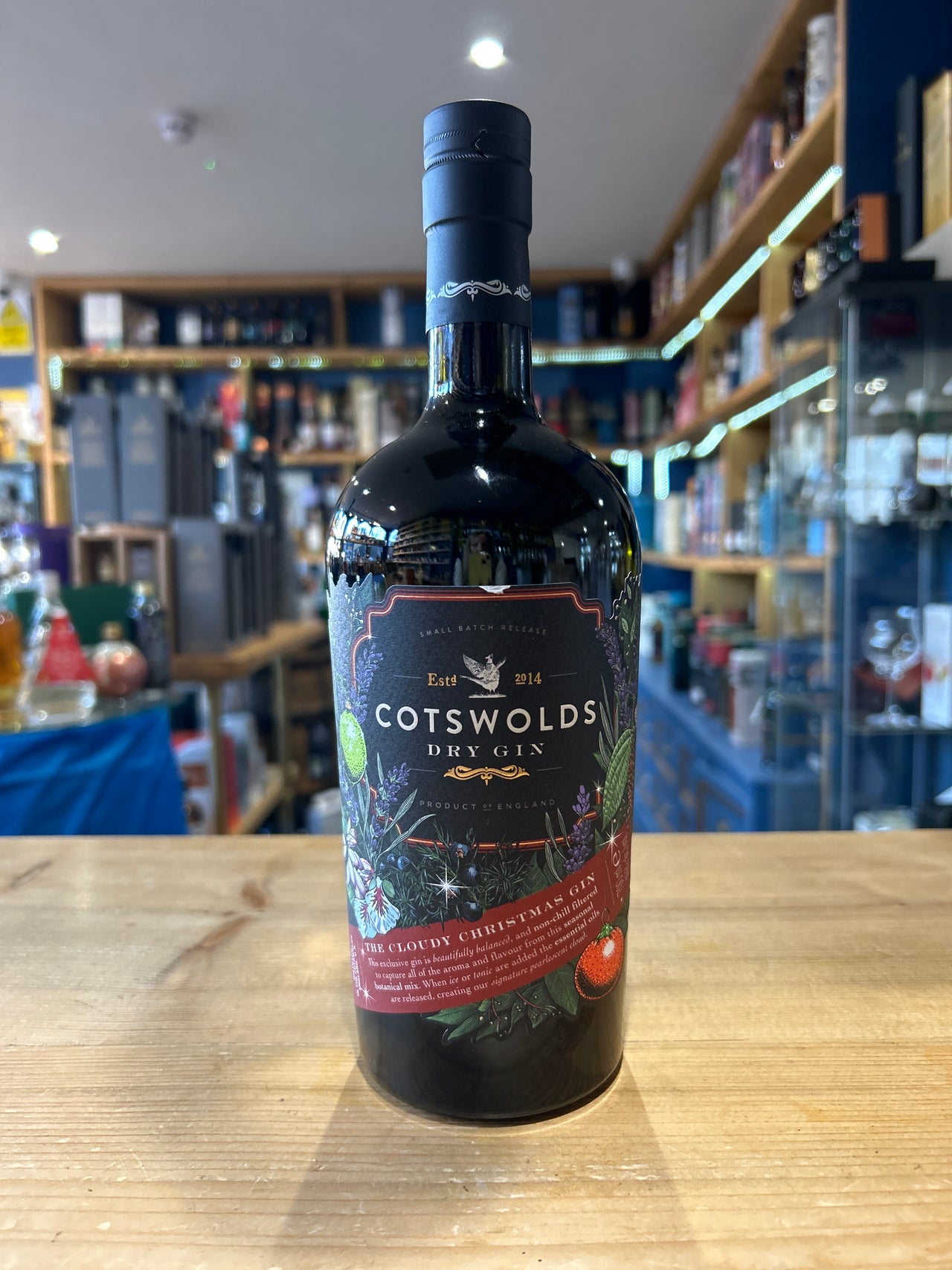 Cotswolds The Cloudy Christmas Gin 70cl 46%