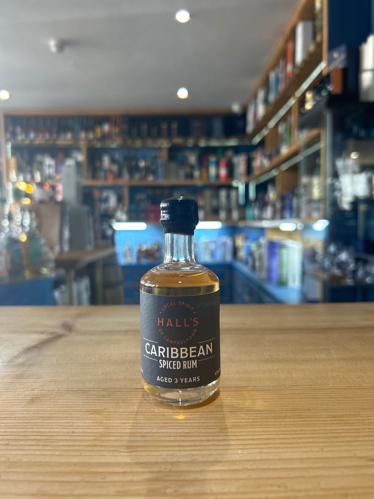 Hall's Spiced Rum Aged 3 Years 5cl 43%