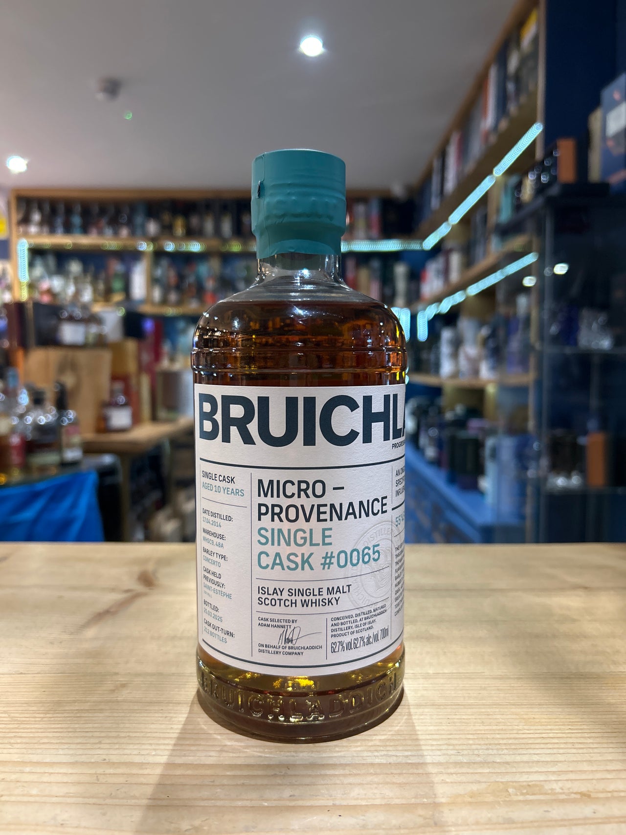 Bruichladdich Micro-Provenance Single Cask #0065 70cl 62.7%