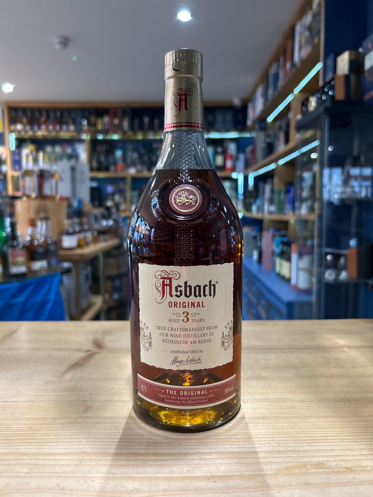 Asbach The Original Aged 3 Years 70cl 38%