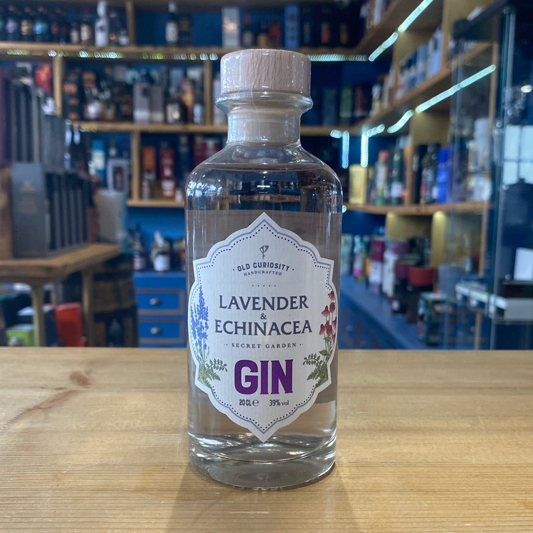 Old Curiosity Lavender & Echinacea Gin 20cl 39%