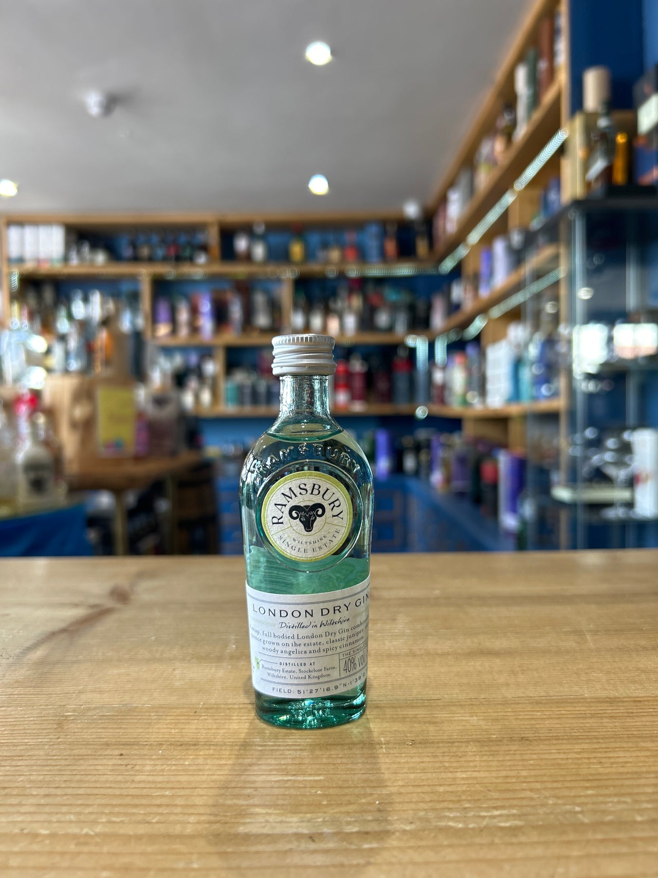 Ramsbury Single Estate Dry Gin 5cl 40%