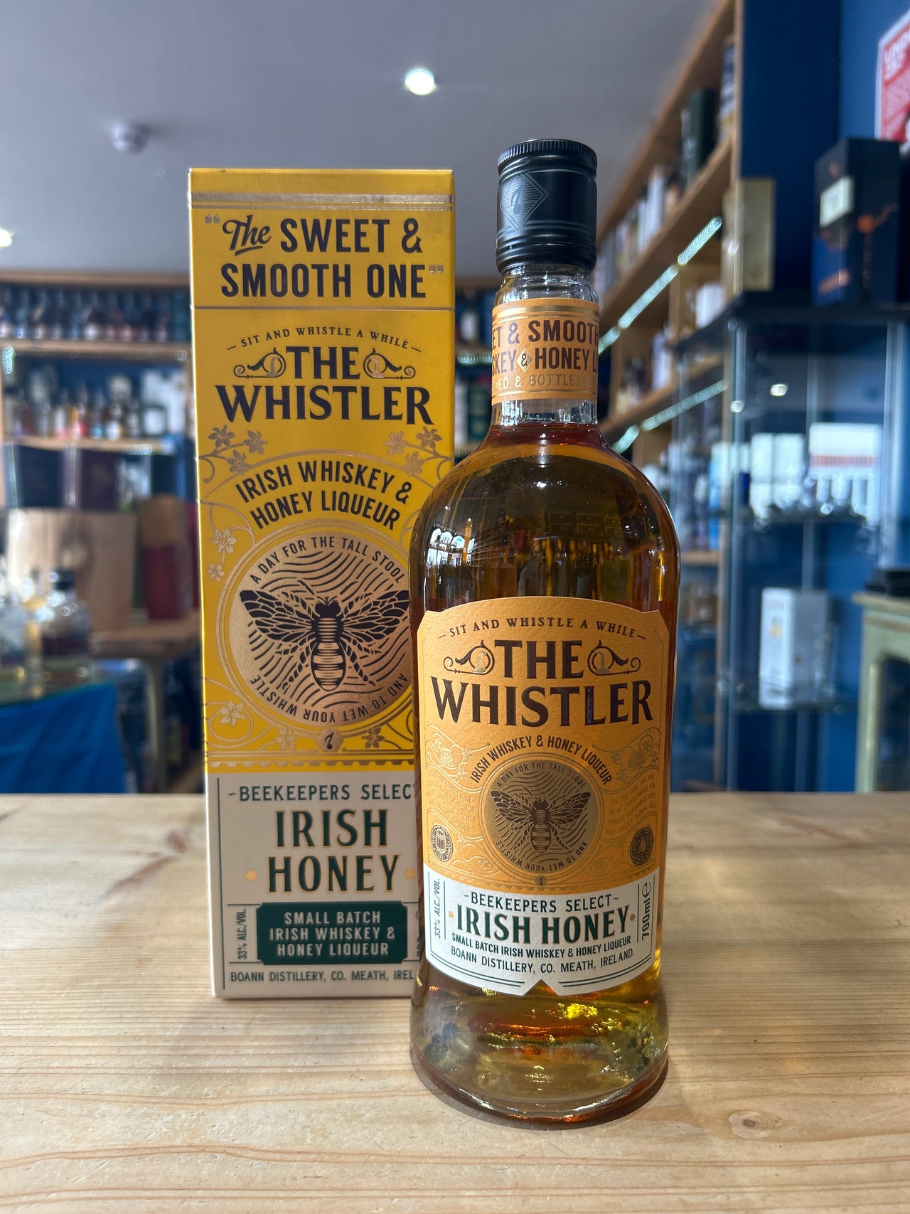 The Whistler Irish Honey Liqueur 70cl 33%
