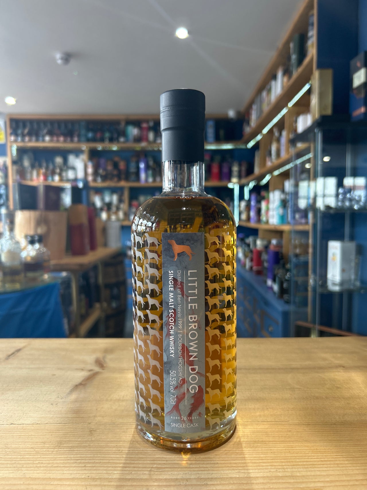 Little Brown Dog Ben Nevis 1999 Aged 26 Years 70cl 50.5%