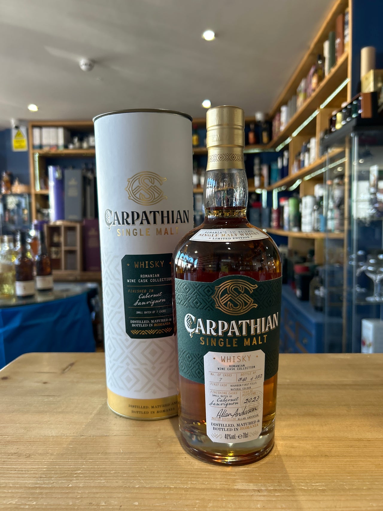 Carpathian Whisky Cabernet Sauvignon Cask 70cl 40%