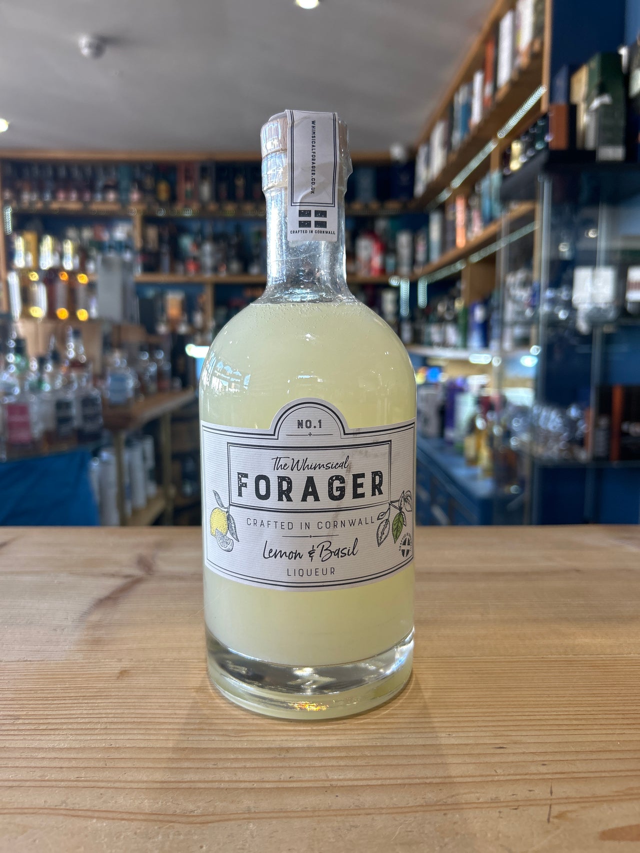 The Whimsical Forager Lemon & Basil Liqueur 70cl 22%