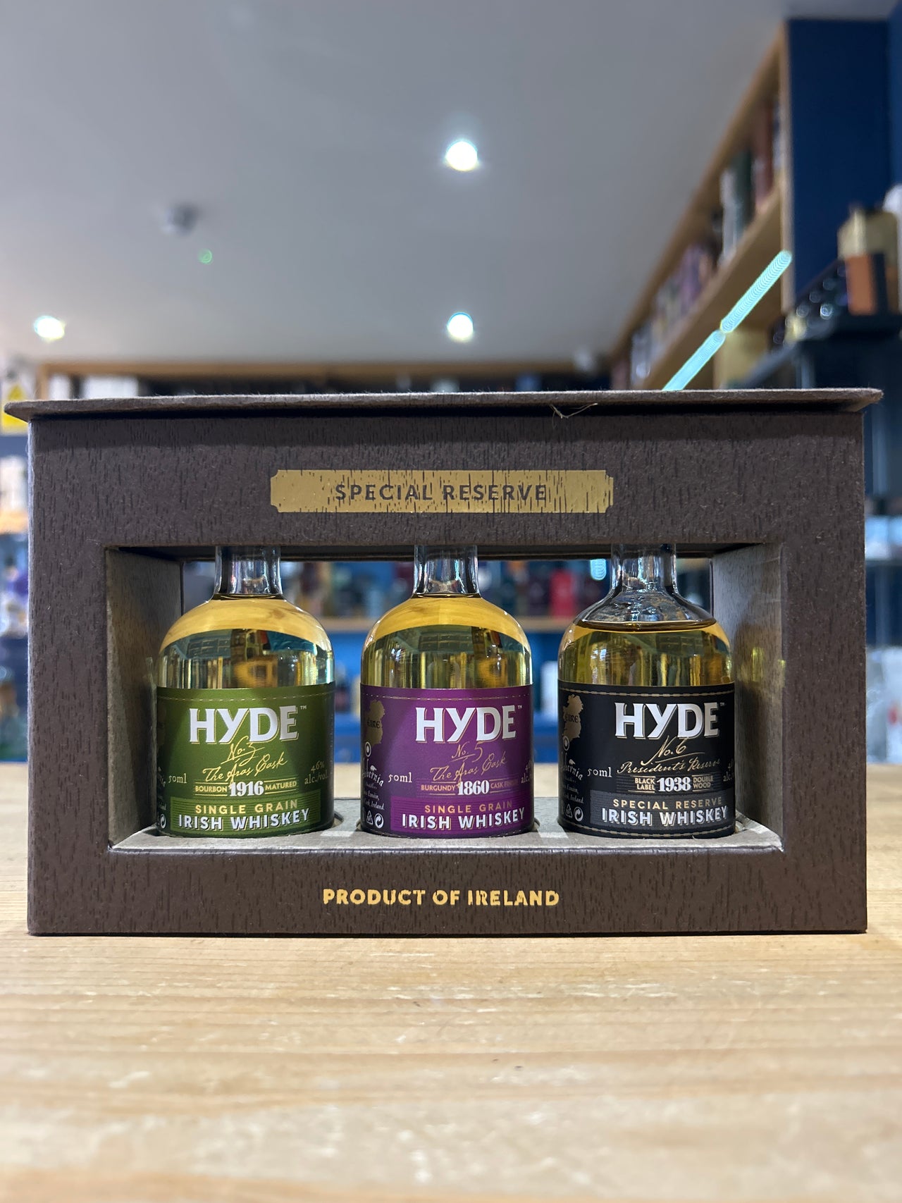 Hyde Gift Set 3 x 5cl 46%