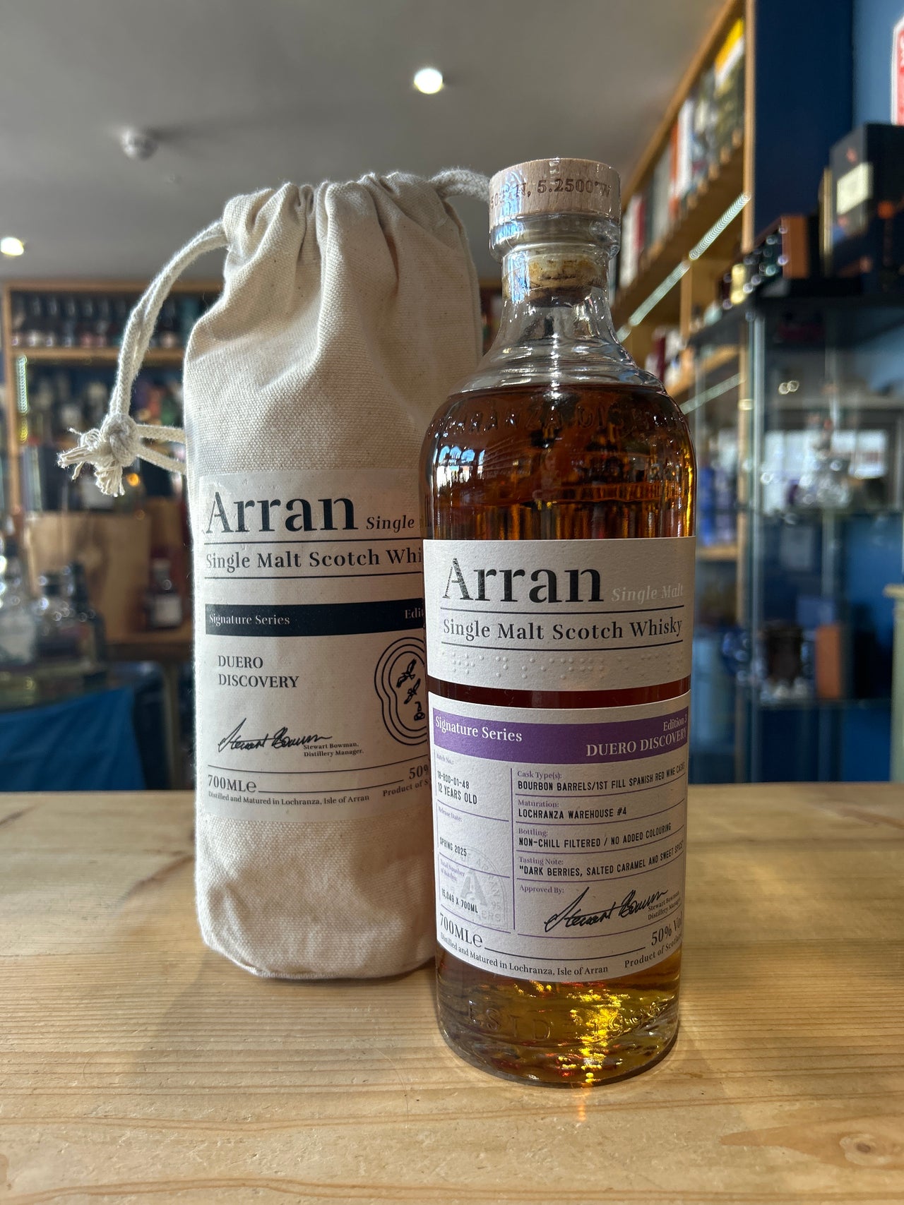 Arran Signature Series Edition 3 Duero Discovery 70cl 50%