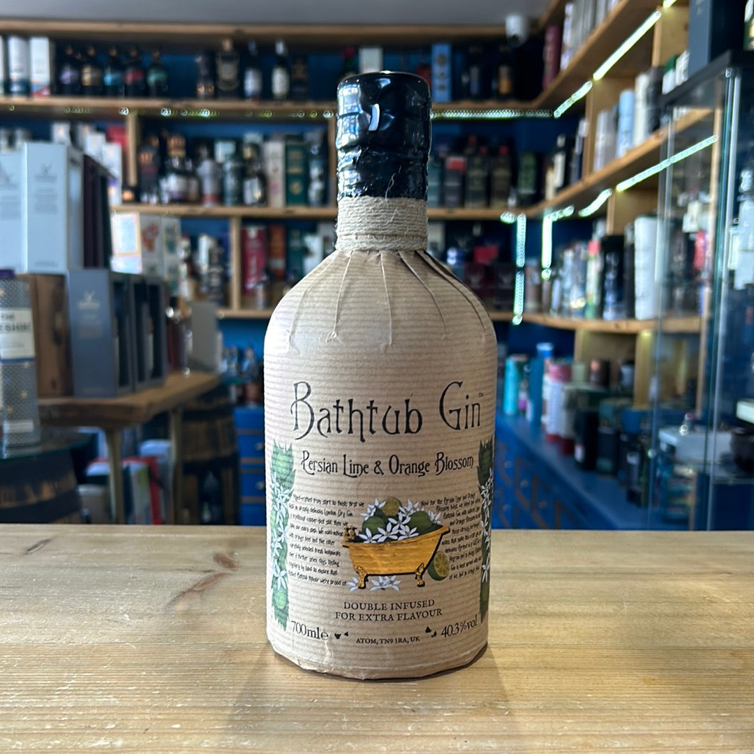 Bathtub Persian Lime & Orange Blossom Gin 70cl 40.3%