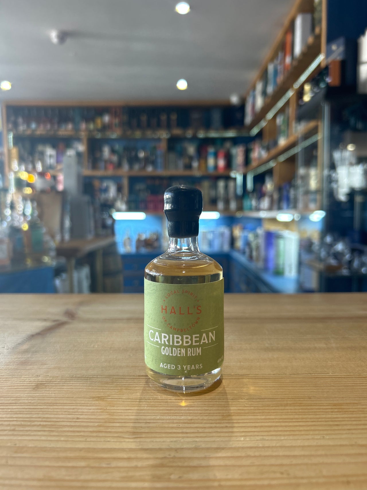 Hall's Golden Rum Aged 3 Years 5cl 45%