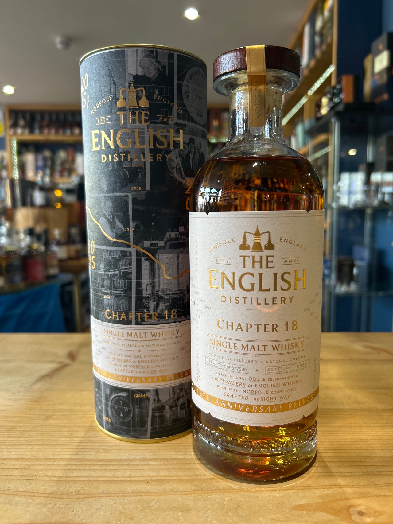The English Distillery Chappter 18 Single Malt Whisky 70cl 45%