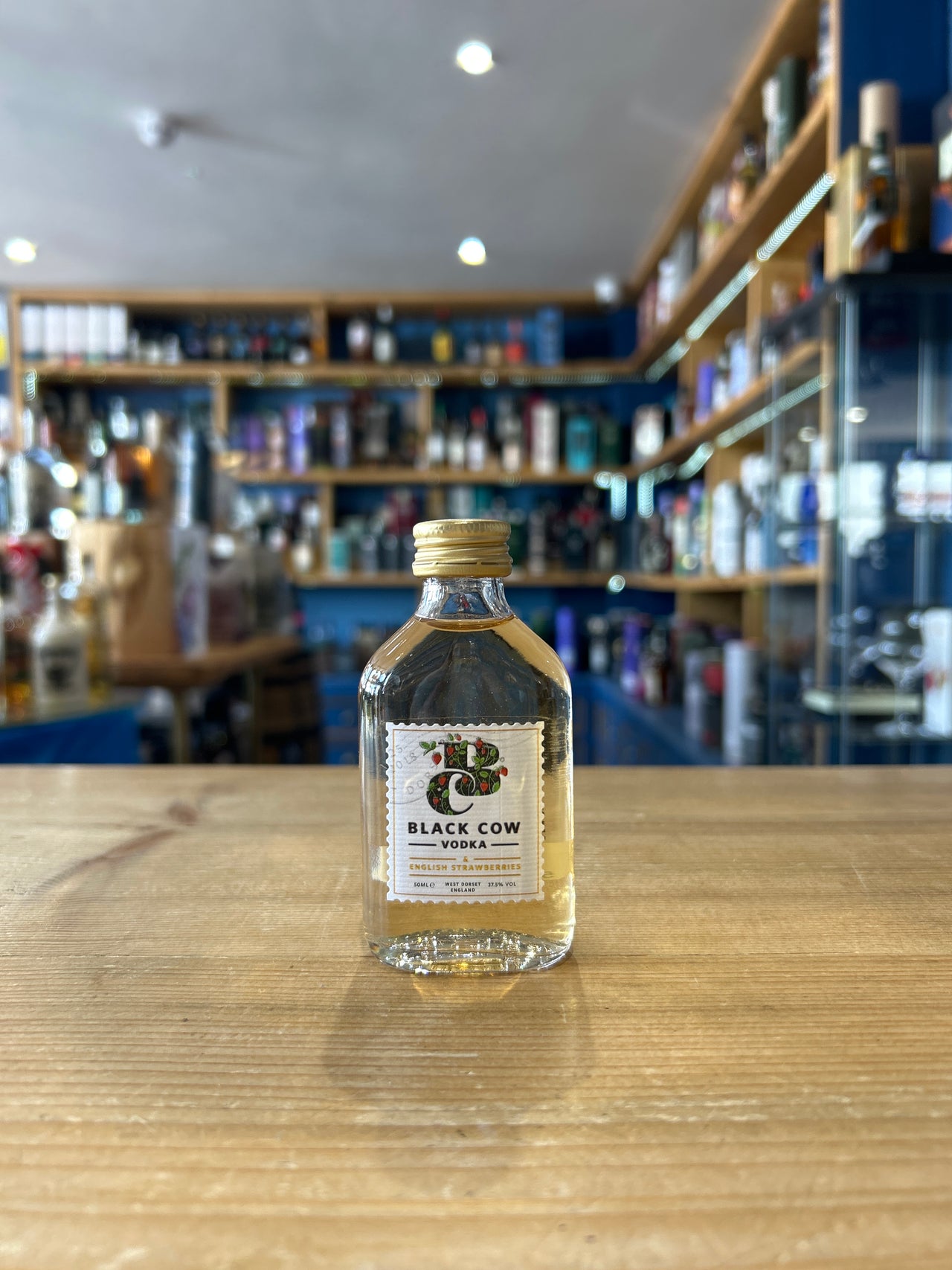 Black Cow English Strawberry Vodka 5cl 37.5%