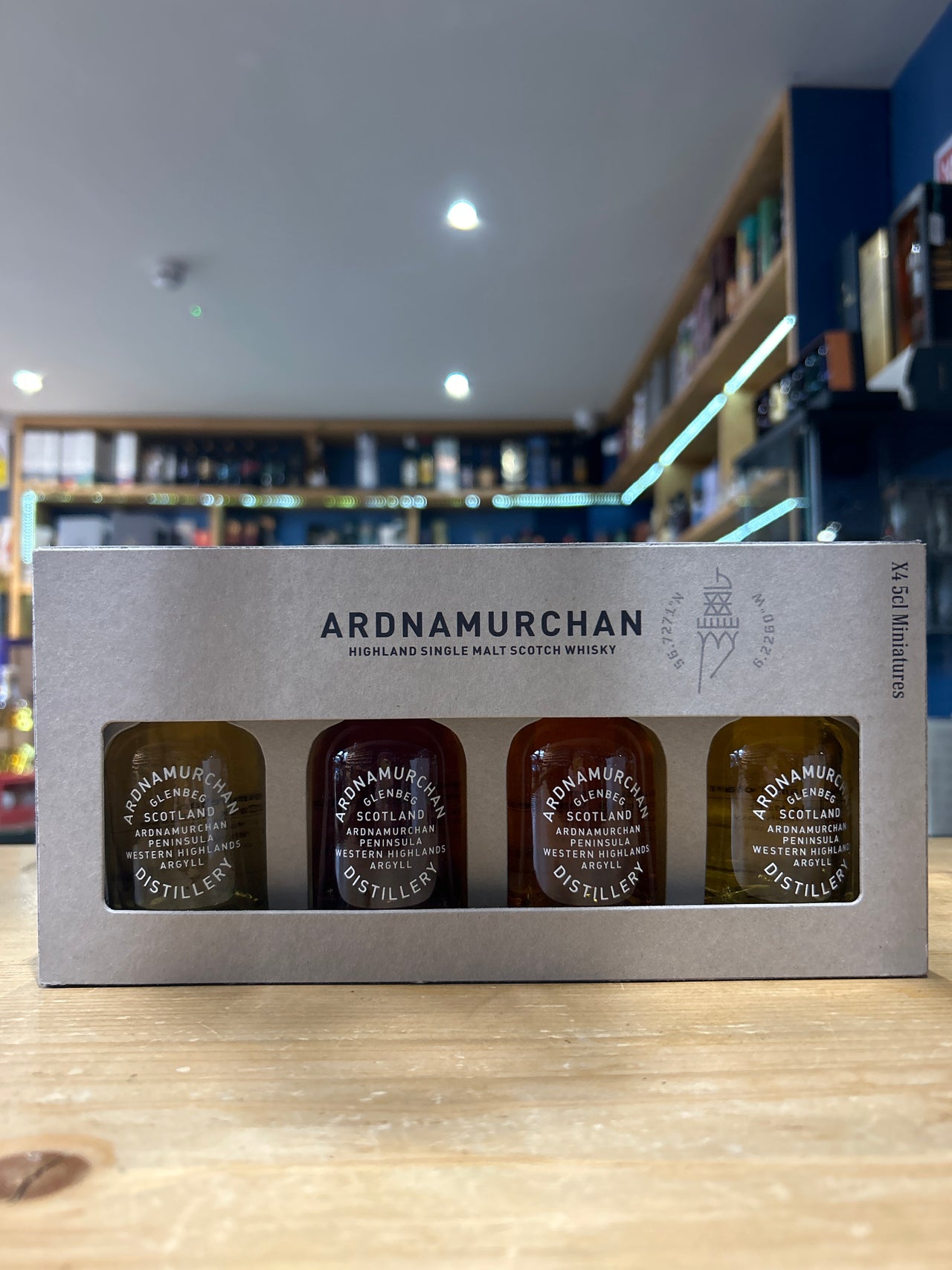 Ardnamurchan AD/ Highland Single Malt Whisky Gift Set 4x5cl